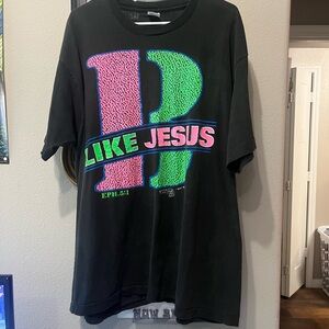 Vintage grail 90s B 'Like Jesus' Graphic T-Shirt